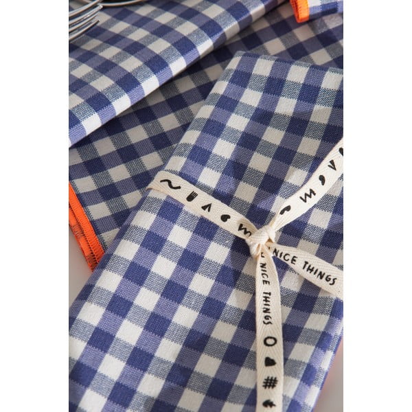 Set di runner, tovagliette e tovaglioli 8 pezzi Vichy - Really Nice Things-image-4