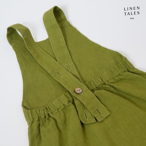 Tutine in lino Moss Green - Linen Tales-image-2