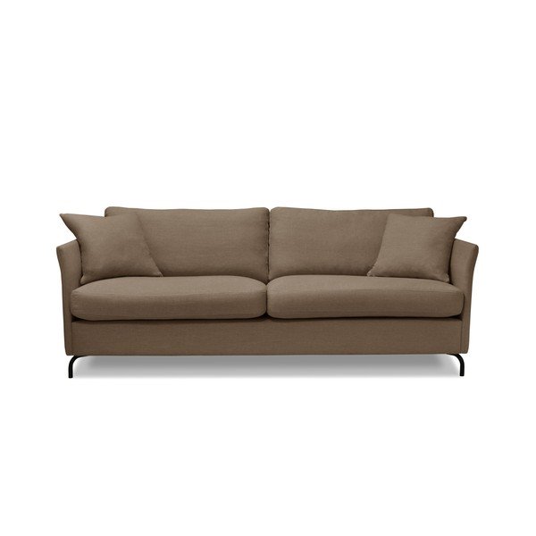 Hnědá trojmístná pohovka Windsor  & Co. Sofas Saturne