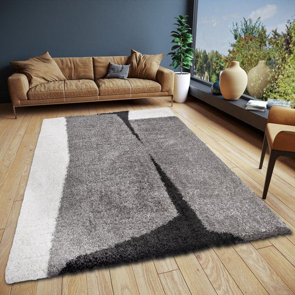 Tappeto grigio 200x290 cm - Elle Decoration-image-1