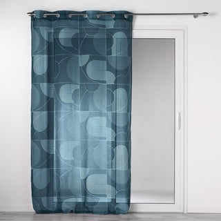 Douceur d'Intérieur, Rideau à Oeillets (140 x 240 cm) Shana Bleu
