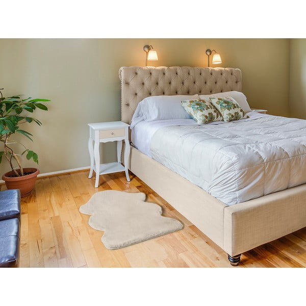 Tappeto beige , 60 x 90 cm Fox Liso - Universal-image-1