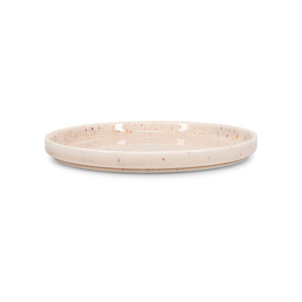 Piatto da dolce beige in porcellana ø 20,5 cm Fika – ONA-image-2