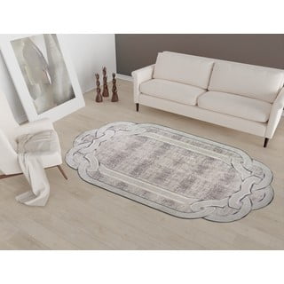 Tappeto grigio/beige 100x60 cm - Vitaus