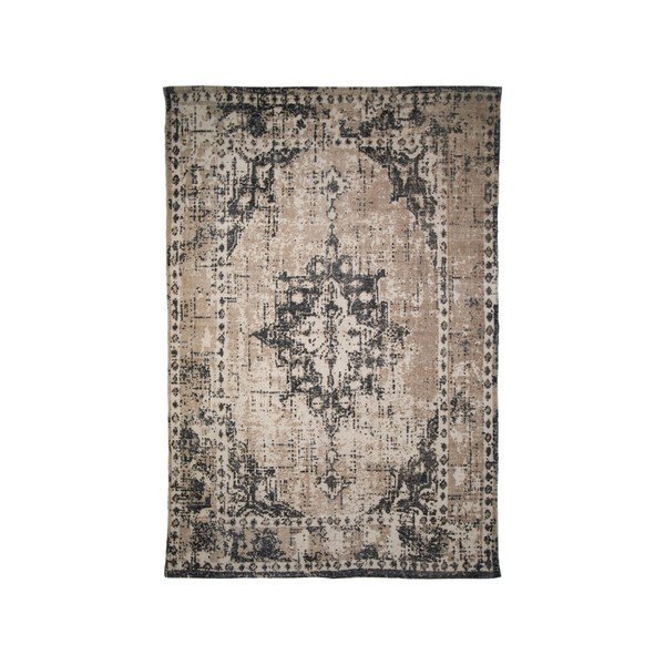 Tappeto in cotone grigio e beige Colorful Living Marro, 160 x 230 cm - HSM collection