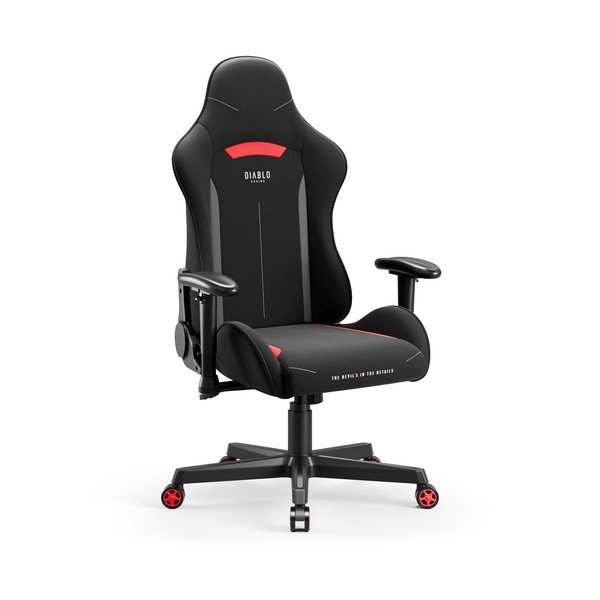 Sedia da gioco nera X-Starter - Diablo Chairs