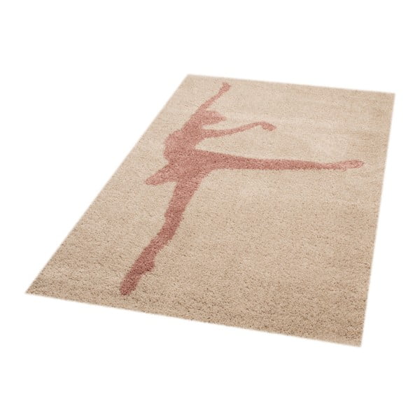 Tappeto marrone per bambini Ballerina, 120 x 170 cm - Zala Living-image-1