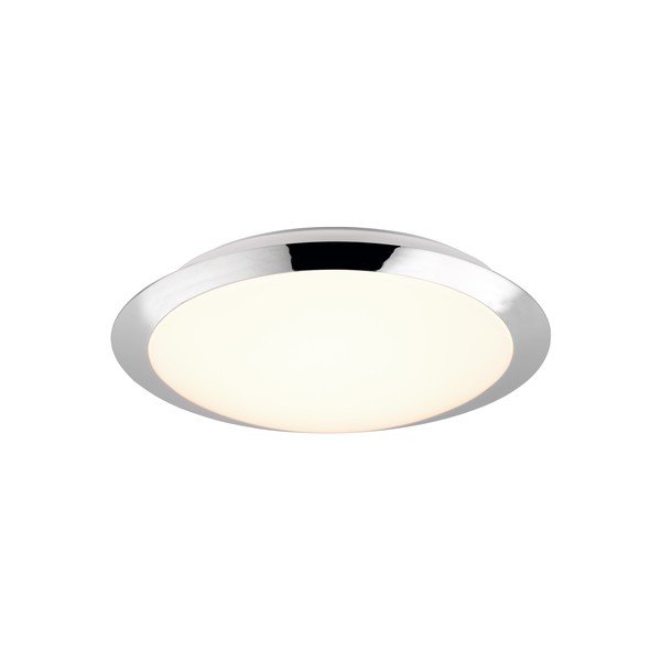 Apparecchio da soffitto a LED in argento lucido ø 29 cm Umberto - Trio-image-1