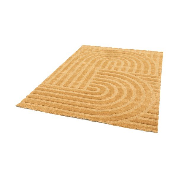 Tappeto senape 120x170 cm Snowy - Universal-image-4
