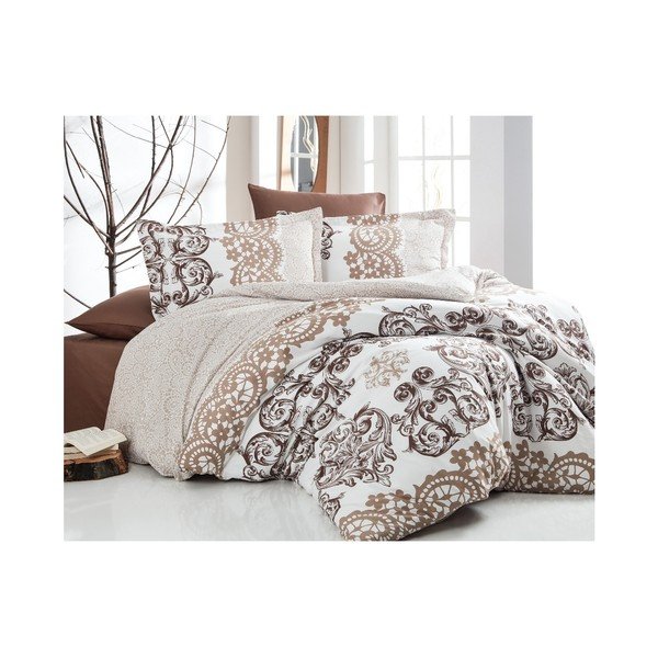 Set di lenzuola singole Deluxe Satin Cecil in cotone, 160 x 220 cm - Mijolnir
