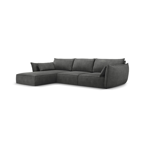 Divano angolare grigio (angolo sinistro) Vanda - Mazzini Sofas-image-2