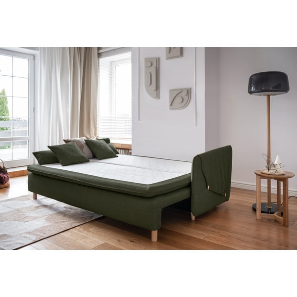 Divano letto verde 207 cm Simon - Miuform-image-4