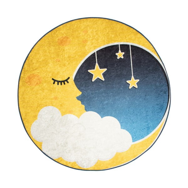 Tappeto per bambini , ⌀ 140 cm Moon - Conceptum Hypnose