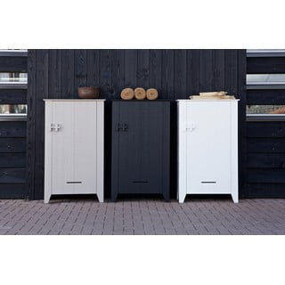 Armadio in legno nero Gijs - WOOOD