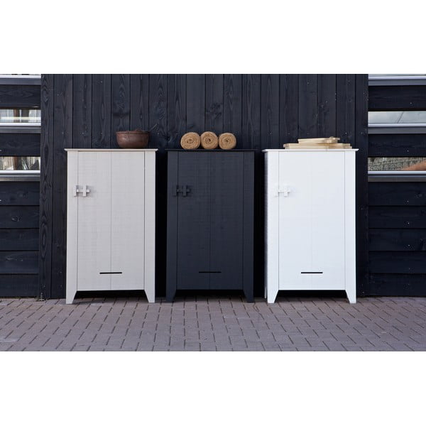 Armadio in legno nero Gijs - WOOOD-image-1