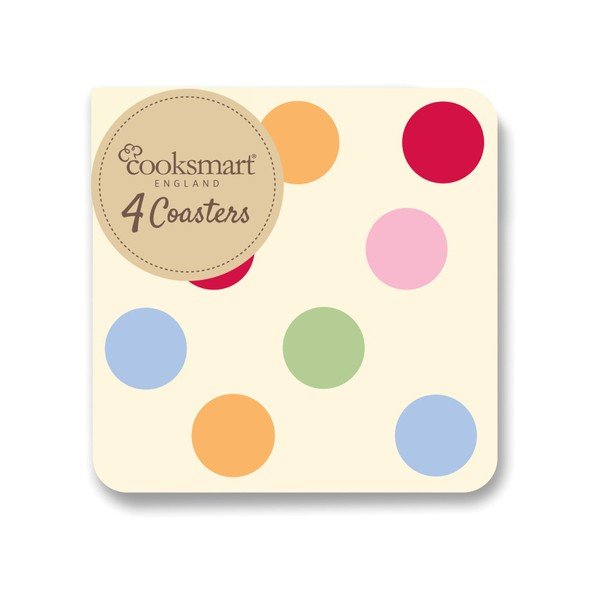 Sada 4 korkových podtácků Cooksmart ® Spots-image-1