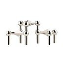 Portacandele in set in metallo 3 pz Nagel – STOFF Nagel