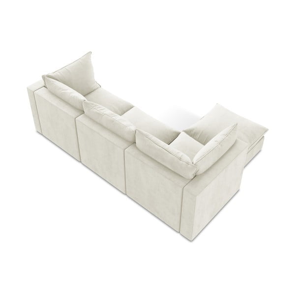 Divano angolare beige (con penisola a sinistra/con chaise lounge) Manao – Makamii-image-3