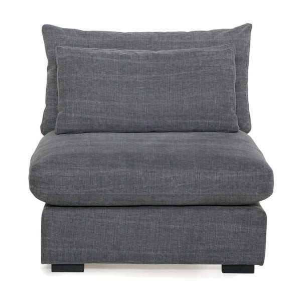 Šedé křeslo Scandic Comfy