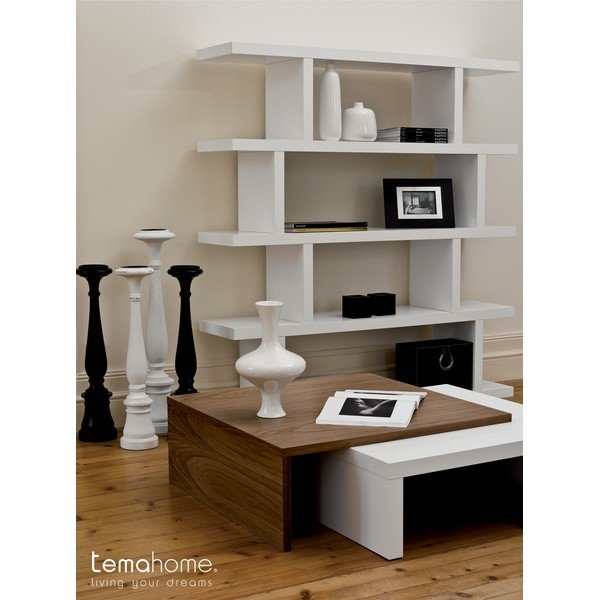 Libreria bianca opaca 163x172 cm Step - TemaHome-image-4