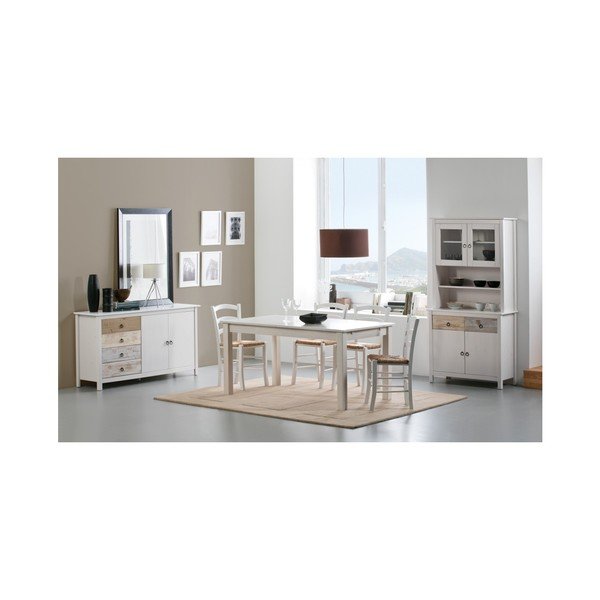 Set di 2 sedie da pranzo bianche Paloma - Marckeric-image-4