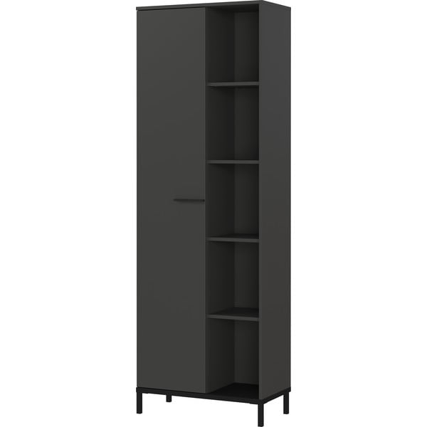 Libreria color antracite 64x190x34 cm Rovigo – Germania-image-2