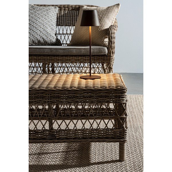 Illuminazione esterna LED con ricarica USB da tavolo  ø 12 cm Etna – Bizzotto-image-4