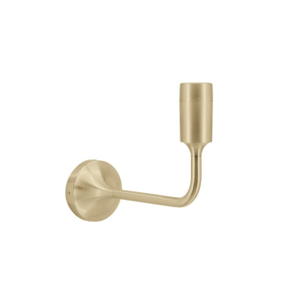 Lampada da parete color ottone in metallo senza paralume Santé – UMAGE