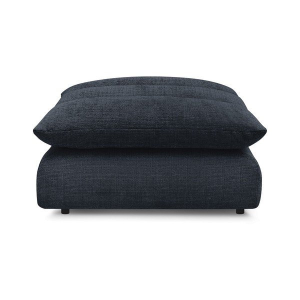 Poggiapiedi blu scuro con rivestimento in ciniglia Neil – Bobochic Paris-image-4