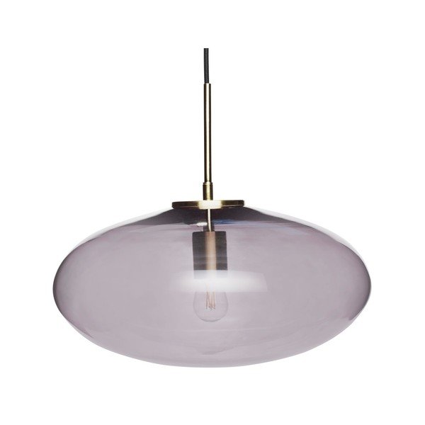 Lampada a sospensione Baluno Smoked - Hübsch