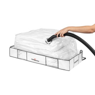 Organizer per sottoletto sottovuoto in tessuto/in plastica 105x45x15,5 cm Life – Compactor