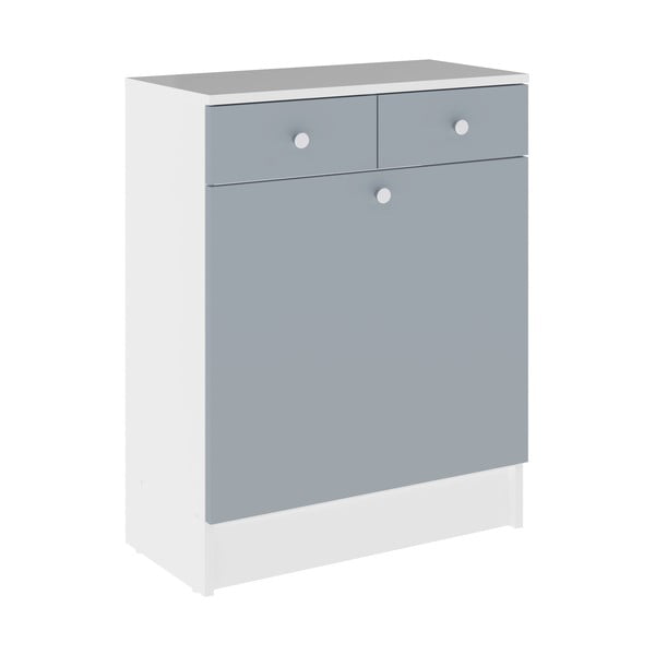 Mobile bagno grigio e bianco 60x82 cm Combi - TemaHome-image-2