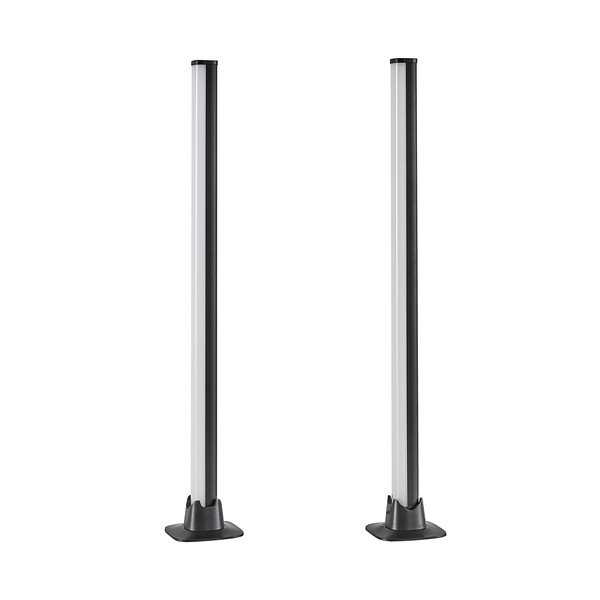 Lampada da tavolo LED nera in metallo (altezza totale 55 cm) Boy – Reality