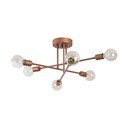 Plafoniera color bronzo 64x64 cm Flower – Opviq lights