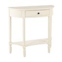 Tavolo consolle bianco in pino massiccio 33x81 cm Heritage – Premier Housewares