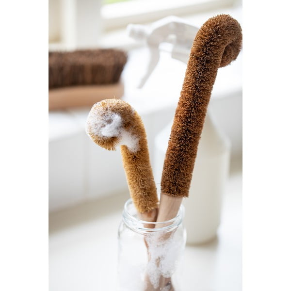 Spazzola per la pulizia delle bottiglie Natural Elements - Kitchen Craft-image-2