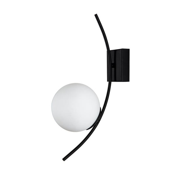 Lampada da parete nera, altezza 44 cm Yay - Squid Lighting-image-2