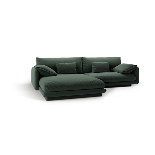 Divano angolare verde scuro (angolo sinistro) Torino - Micadoni Home-image-2