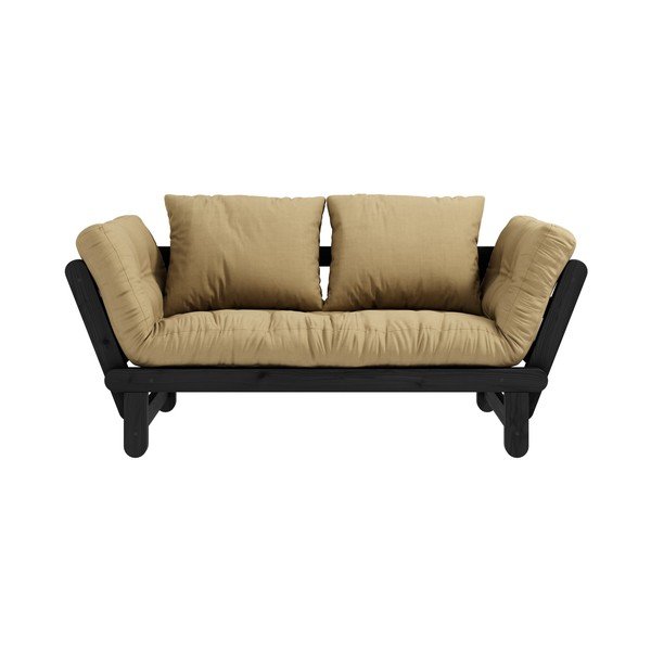 Divano variabile Nero/Beige grano Beat - Karup Design