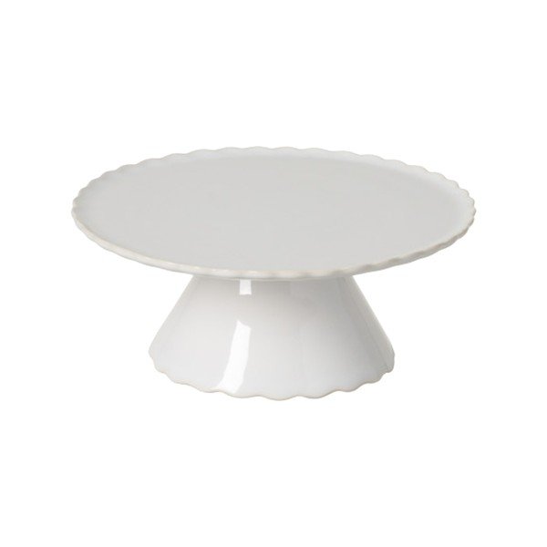 Vassoio per dolci in gres bianco Forma, ⌀ 20,6 cm Bakeware - Casafina