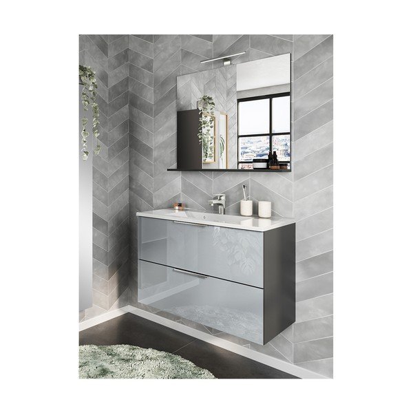Set da bagno grigio Vasio - Germania-image-2