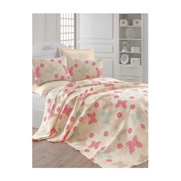 Copriletto Crema Light Crema Light, 200 x 235 cm - Mijolnir