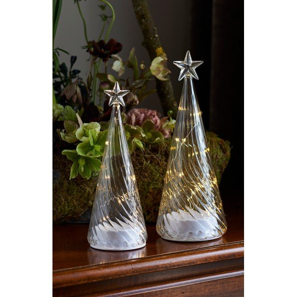 Decorazione luminosa a LED per albero, altezza 26 cm Wave - Sirius-image-1