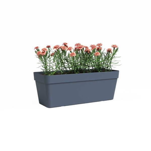 Fioriera sospesa autoinnaffiante in plastica riciclata da 50 cm Capri - Artevasi-image-2