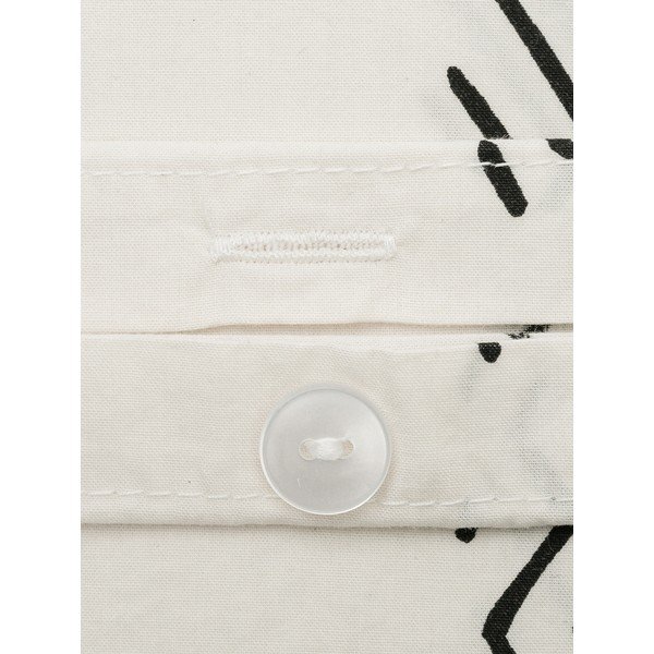Biancheria da letto matrimoniale beige in percalle di cotone , 200 x 200 cm - Westwing Collection-image-3