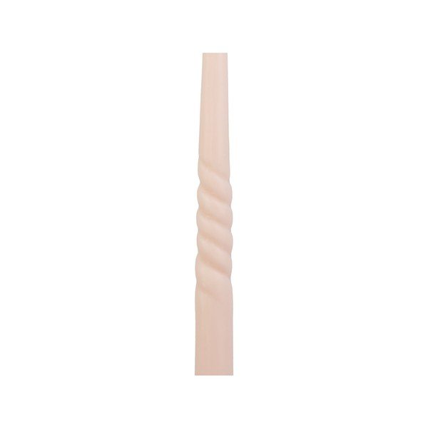 Set di 2 candele in cera d'api rosa chiaro Twirl Mid Twirl - PT LIVING-image-2