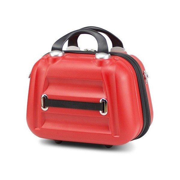 Červený dámský příruční cestovní kufřík My Valice SMART BAG LASSO Make Up & Hand Suitcase-image-2