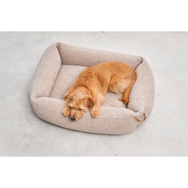 Cuccia per cani beige in bouclé 55x70 cm Senso Greige S - MiaCara-image-2