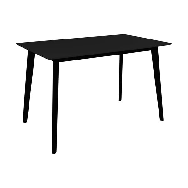 Tavolo da pranzo con piano nero 70x120 cm Vojens - House Nordic