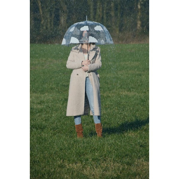 Ombrello trasparente con stampa di uccelli , ⌀ 80,8 cm - Esschert Design-image-4